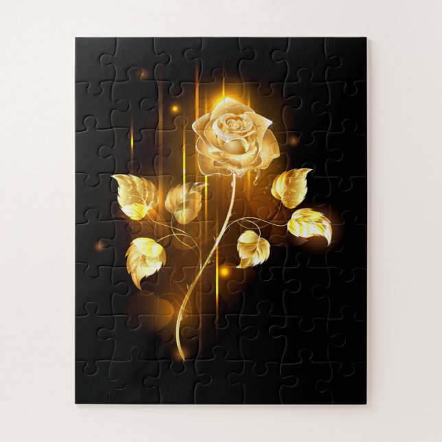Puzzle Rose d'or ( rose d'or ) (Vertical)