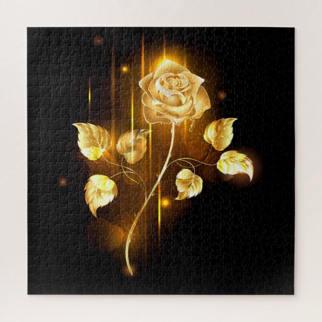Puzzle Rose d'or ( rose d'or ) (Vertical)