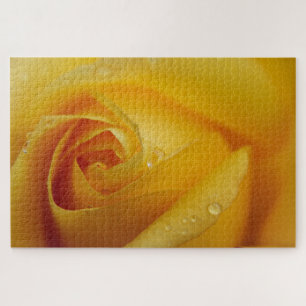 Puzzle rose jaune