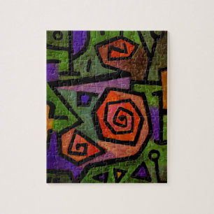 Puzzle Roses héroïques par Paul Klee Abstrait Art