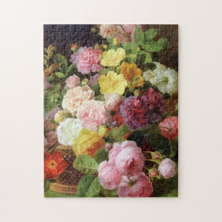 Puzzle Roses, pivoines et autres fleurs Beaux-Arts hollan