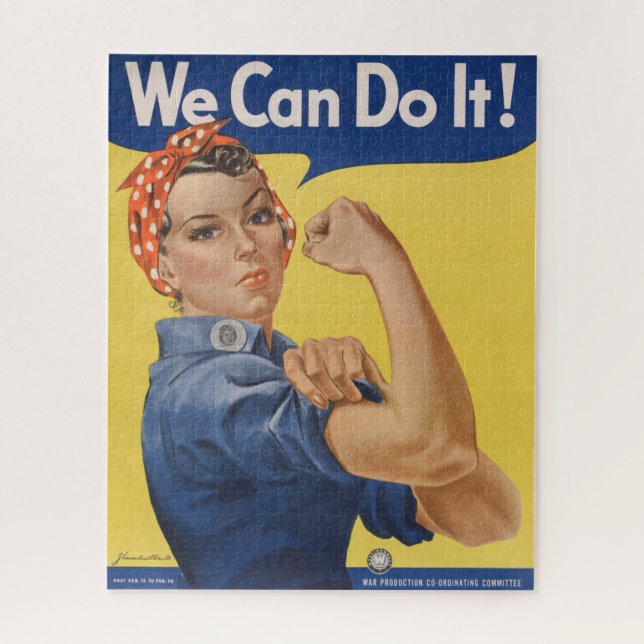 Puzzle Rosie le Riveter : Une femme forte pour l'autonomi (Vertical)