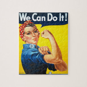 Puzzle Rosie Riveter Vintage