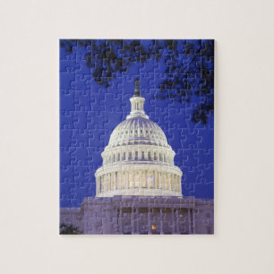 Puzzle Rotonde du Capitole des États-Unis la nuit, Washin