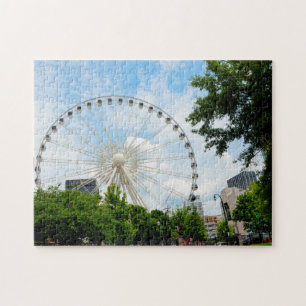 Puzzle Roue de Ferris vue sur le ciel Géorgie .
