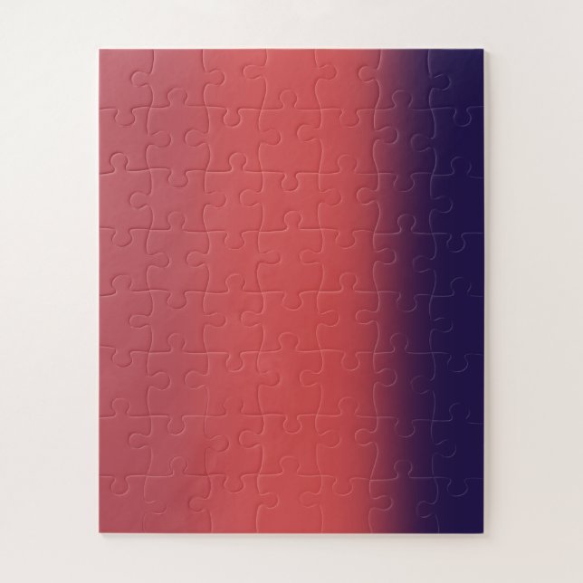 Puzzle rouge cerise (Vertical)