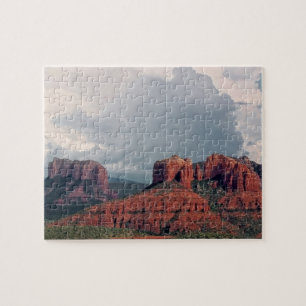 Puzzle rouge de roche de Sedona