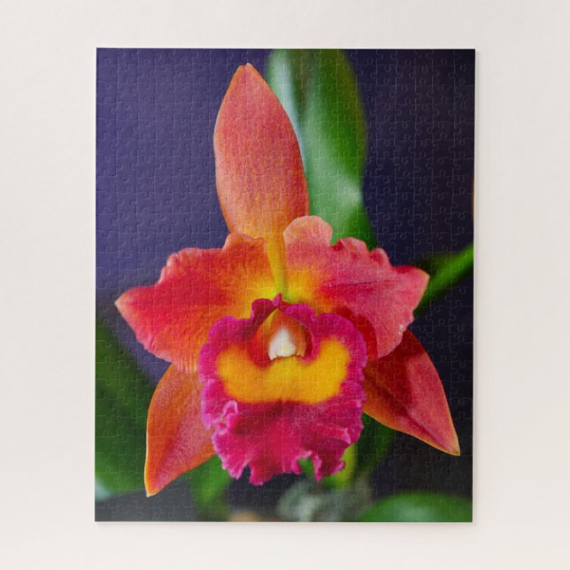 Puzzle rouge et orange (Vertical)
