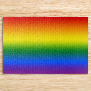 Puzzle Rouge Orange Jaune Vert Bleu Violet Arc-en-ciel Om