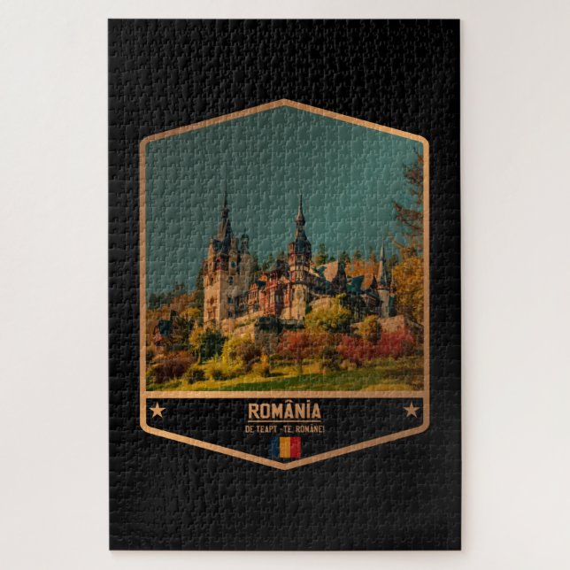Puzzle Roumanie (Vertical)