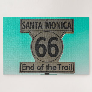 Puzzle Route 66 Santa Monica.