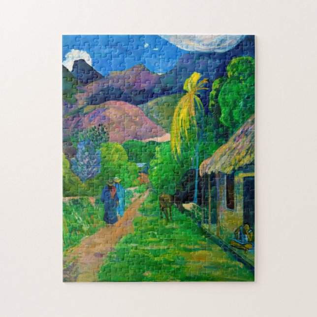 Puzzle Route de Tahiti, Gauguin (Vertical)