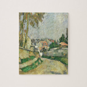 Puzzle Route de village, 1879-82 (huile sur la toile)