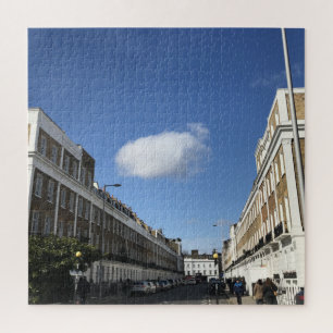 Puzzle Row Homes and Blue Skies, Chelsea, Londres Royaume