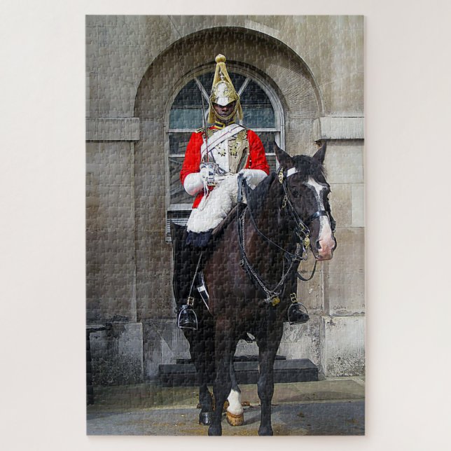 Puzzle Royal Horse Guard Londres. (Vertical)