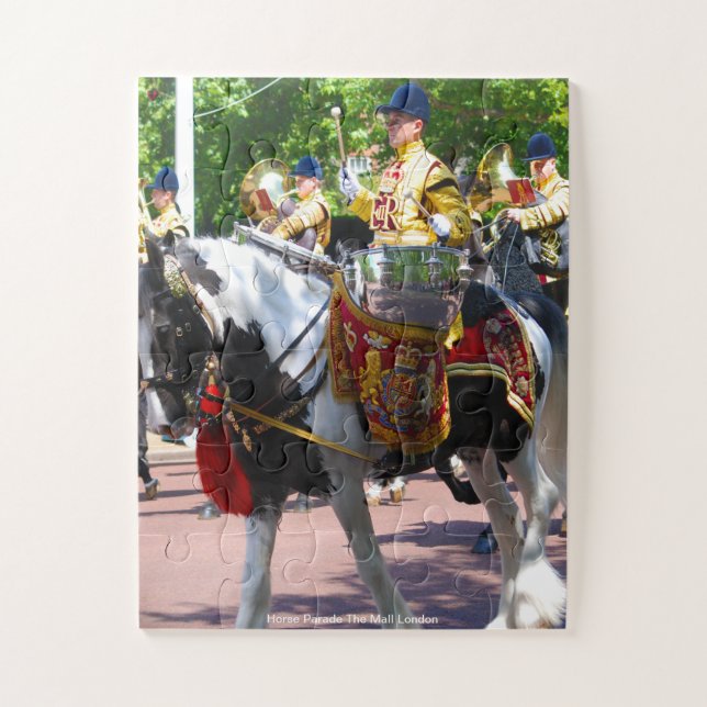 Puzzle Royal Horse Parade Le Mall London (Vertical)