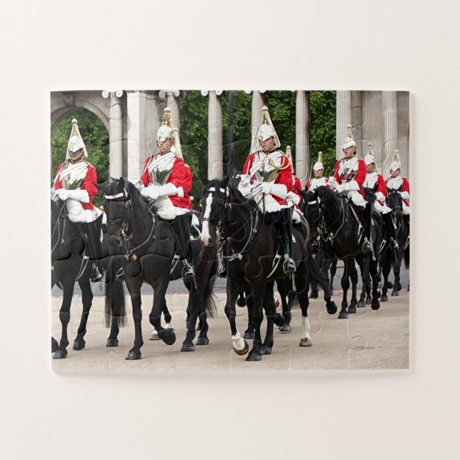 Puzzle Royal Household Cavalry, Londres, Angleterre (Horizontal)