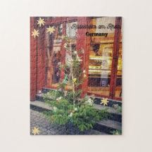 Rüdesheim am Rhein, Allemagne - Arbre de Noël