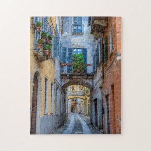 Puzzle Rue de la ville étroite, Italie