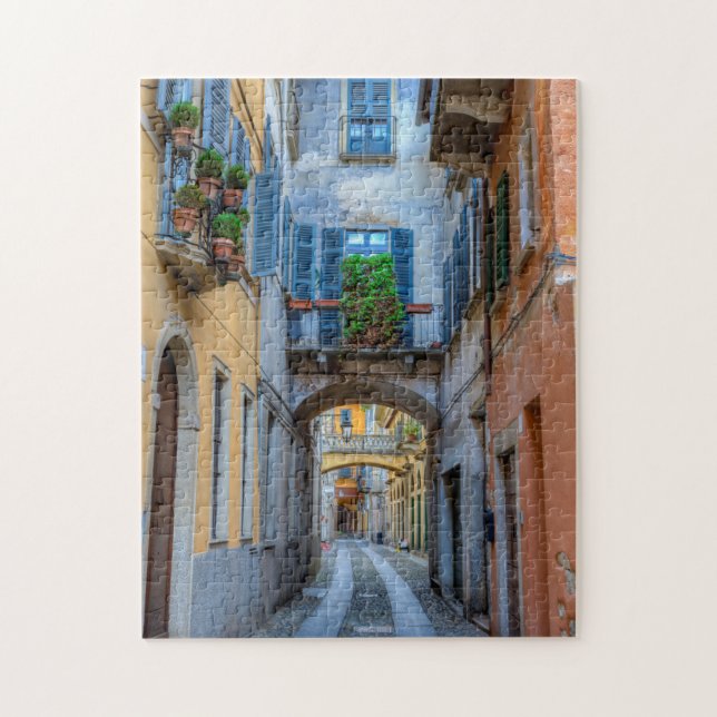 Puzzle Rue de la ville étroite, Italie (Vertical)
