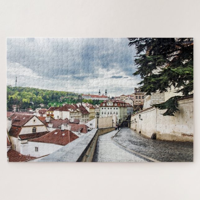 Puzzle Rue du centre de Prague (Horizontal)