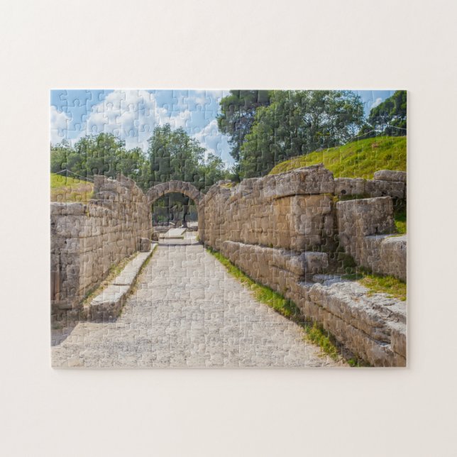 Puzzle ruines en Olympia antique, Elis, Grèce (Horizontal)