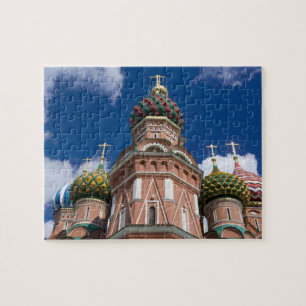 Puzzle Russie, Moscou, Carré rouge. St Basil's 2
