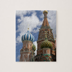 Puzzle Russie, Moscou, la Place Rouge. St. Basil's 4