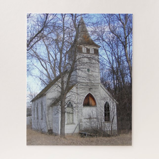 Puzzle Rustique Abandon Country Church (Vertical)