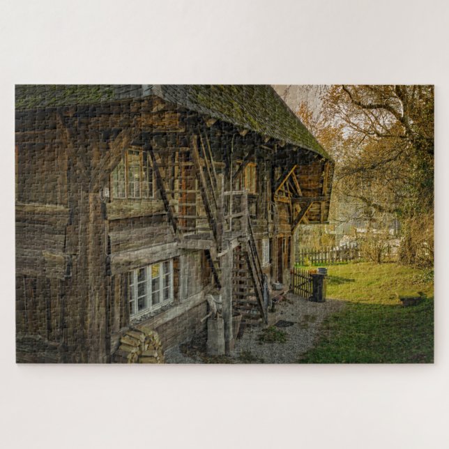 puzzle rustique de ferme (Horizontal)