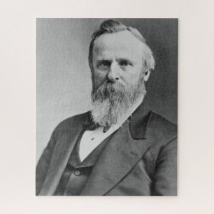 Puzzle Rutherford B. Hayes 19e président de l'Amérique.
