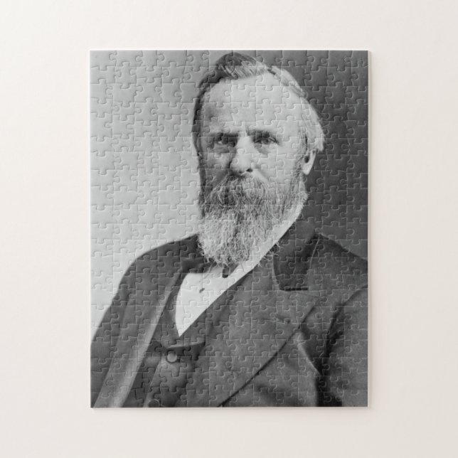 Puzzle Rutherford B. Hayes 19e président de l'Amérique. (Vertical)