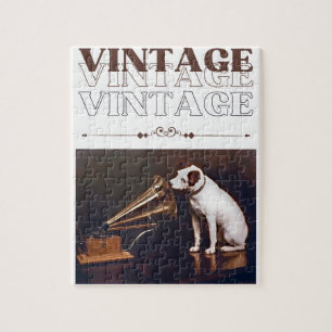 Puzzle Sa Maîtrise de la voix Vintage empilée