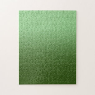 Puzzle Sage et Vert Forêt Monotone Ombre