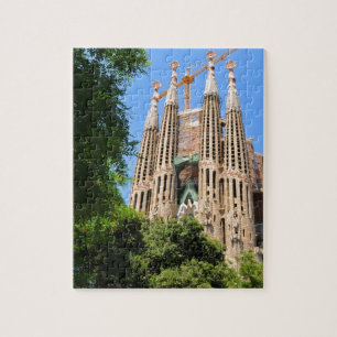 Puzzle Sagrada Familia à Barcelone, Espagne
