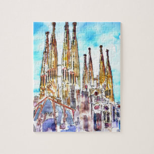 Puzzle Sagrada Familia Barcelone