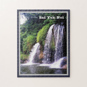 Puzzle Sai Yok Noi - Waterfalls - Thailand -