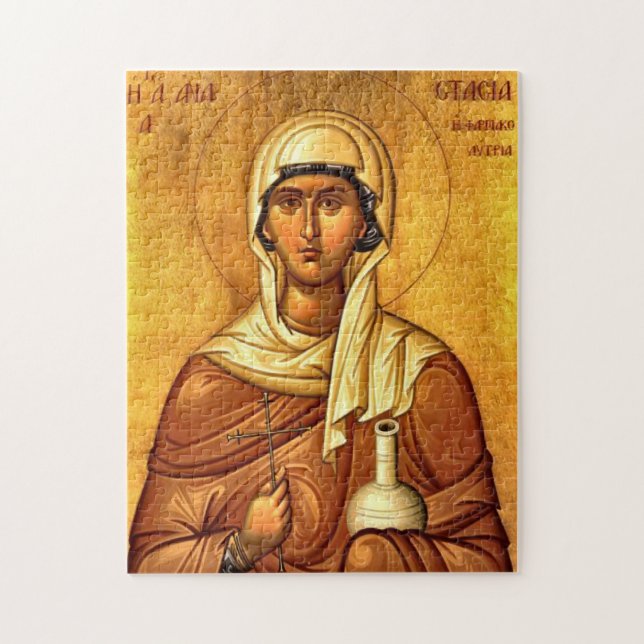 Puzzle Saint Anastasia, le guérisseur orthodoxe chrétien (Vertical)