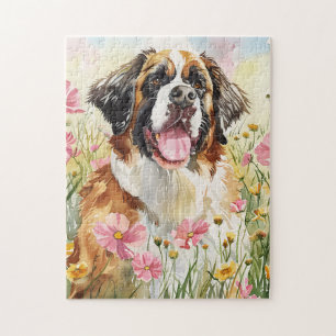 Puzzle – Saint-Bernard-Hund-Puzzle-Geschenk