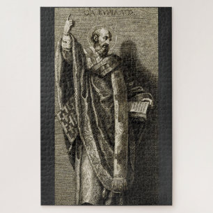 Puzzle Saint Cyrille de Jérusalem Art Graphique Sacré