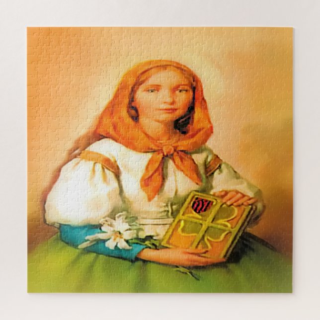 Puzzle Saint Dymphna (Vertical)