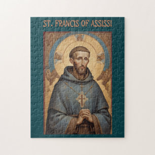 Puzzle Saint François d'Assise Catholique Romain 252 pièc
