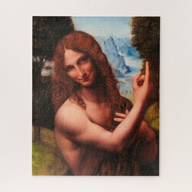 Puzzle Saint John le Baptiste, 1520 par Salai (Vertical)