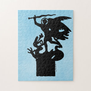 Puzzle Saint Michael et Dragon