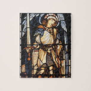 Puzzle Saint Michael par Sir Edward Coley Burne-Jones