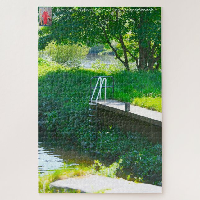 Puzzle Saint Mullins Graignamanagh Carlow Irlande Jigsaw (Vertical)