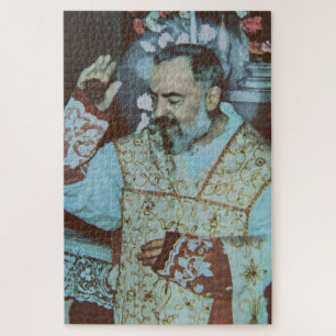 Puzzle Saint Padre Pio témoin de la souffrance et de la m