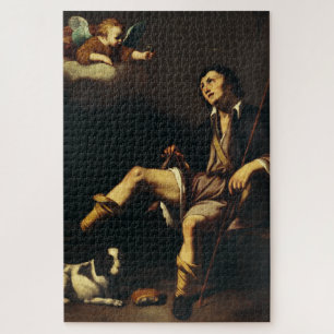 Puzzle Saint Roch et l'Ange par Guy François