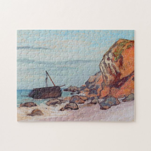 Puzzle Sainte-Adresse, Bateau À Voile Plage Monet Beaux A (Horizontal)