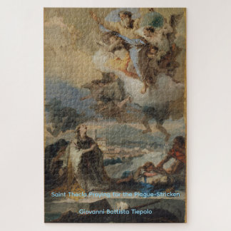 PUZZLE Sainte Thecla Peinture de la Peste